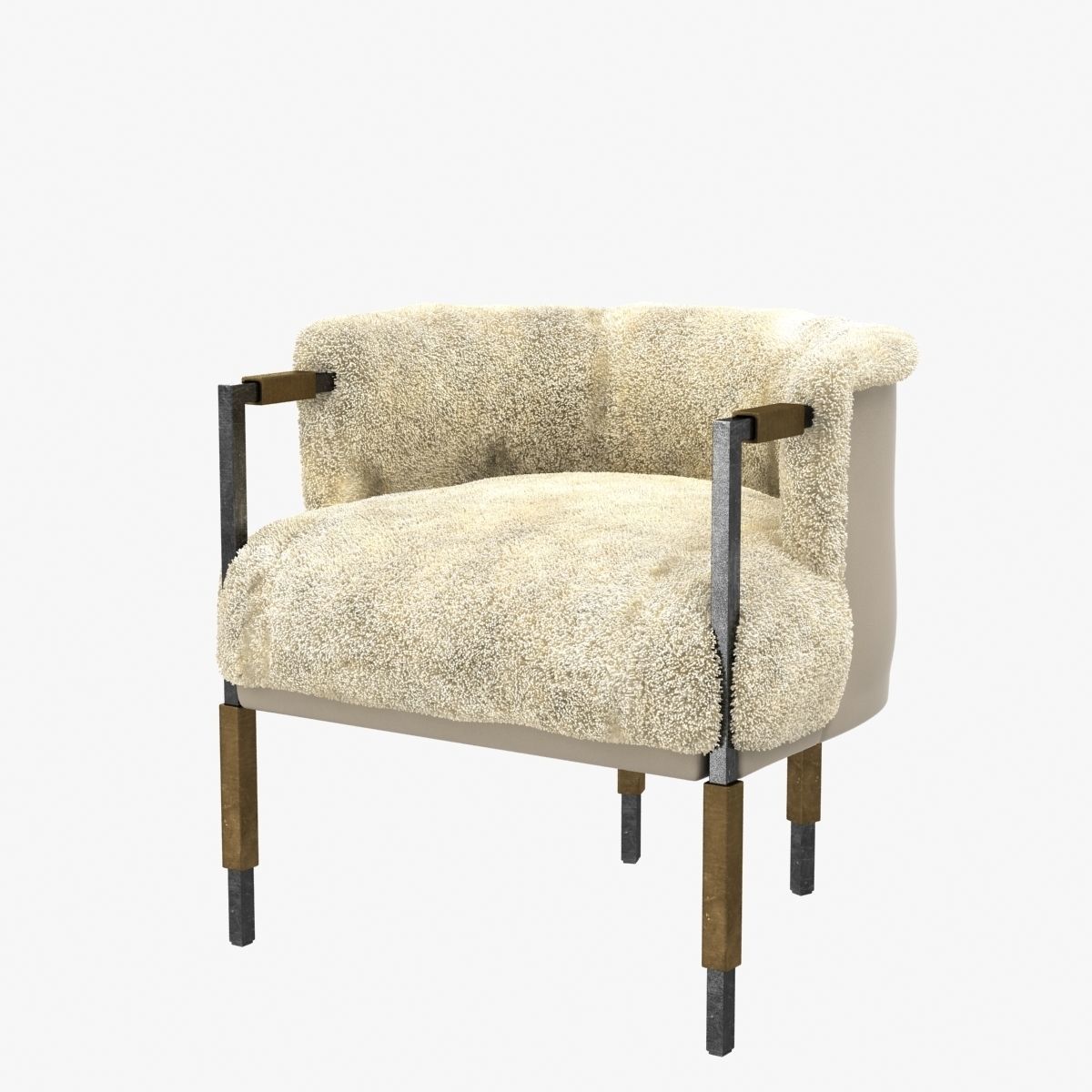 Kelly Wearstler Larchmont Chair Cgtrader Kelly Wearstler Larchmont Chair Model