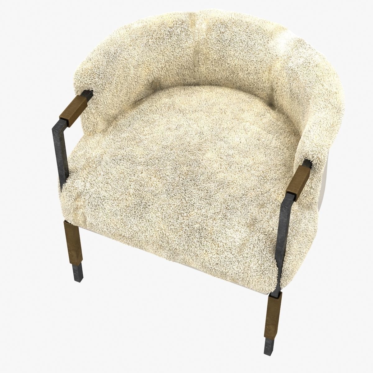 kelly wearstler LARCHMONT CHAIR 3D model_7
