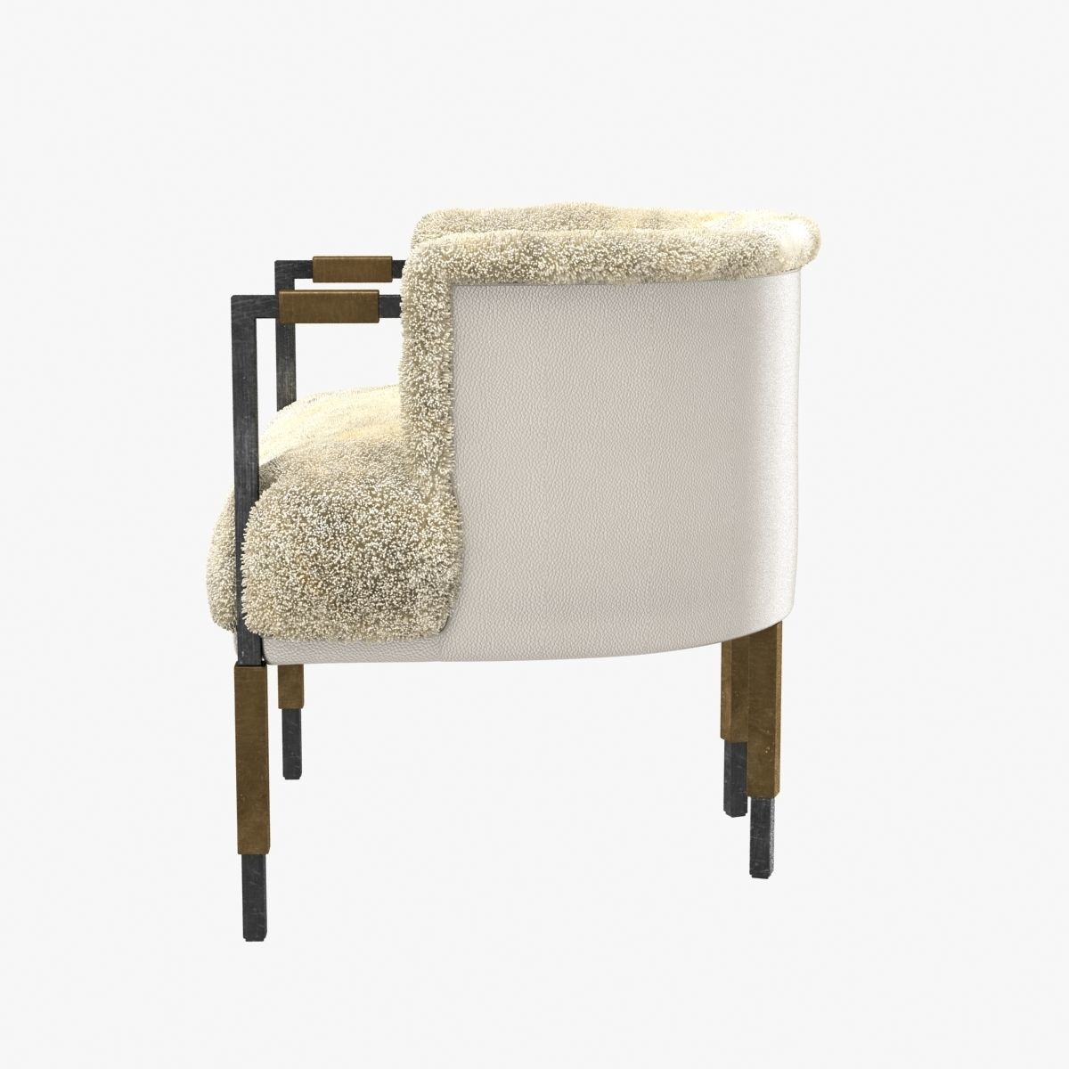 kelly wearstler LARCHMONT CHAIR 3D model_1