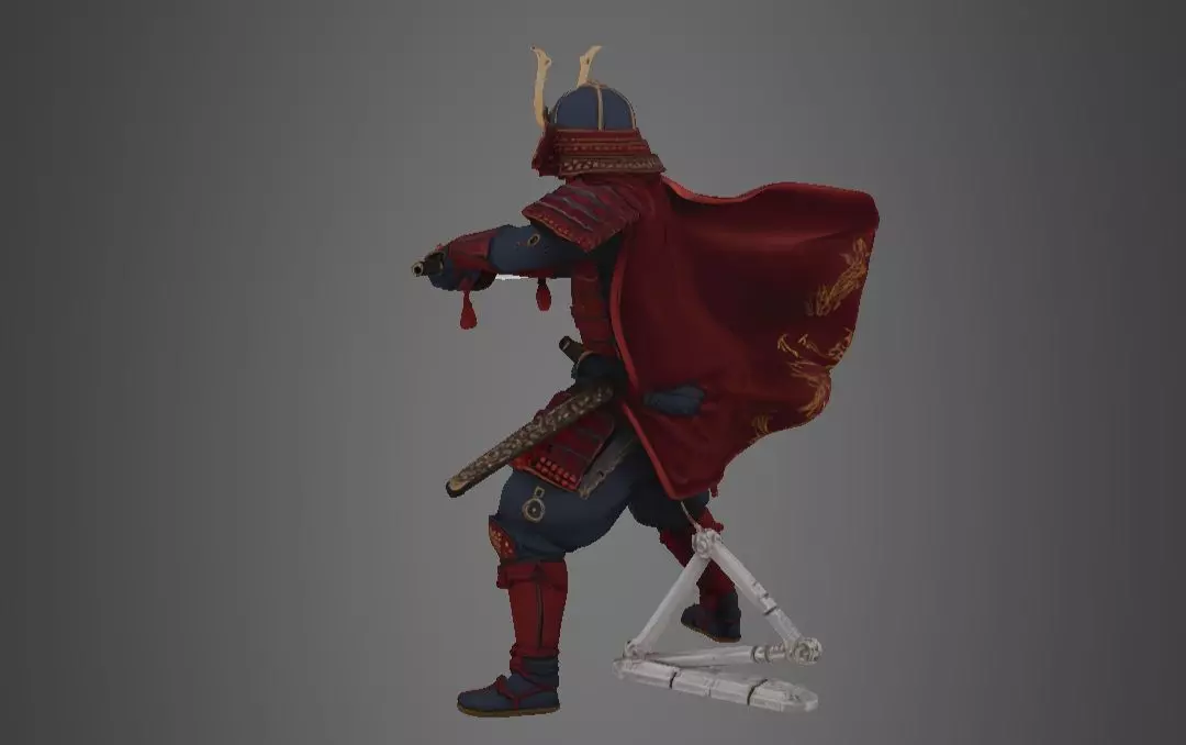 Samura 1 3D print model_3