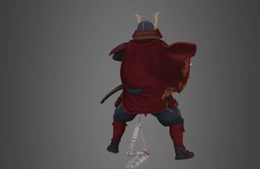 Samura 1 3D print model_4