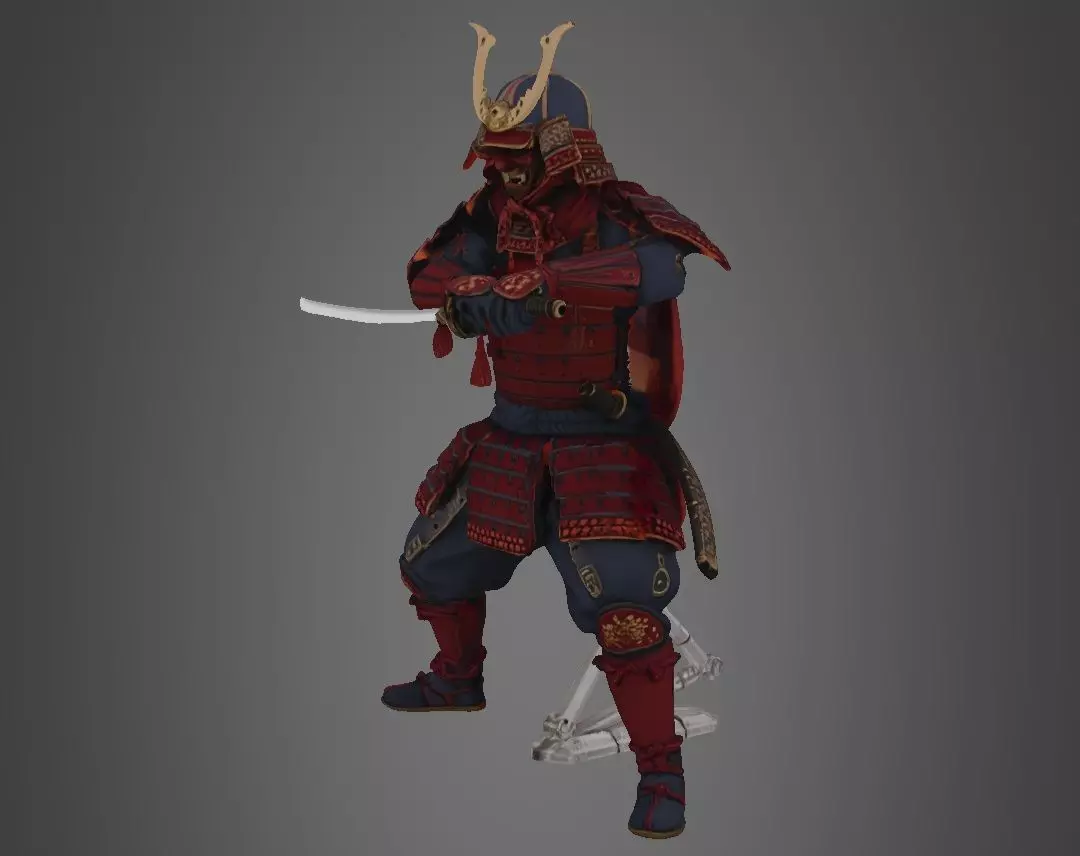 Samura 1 3D print model_2