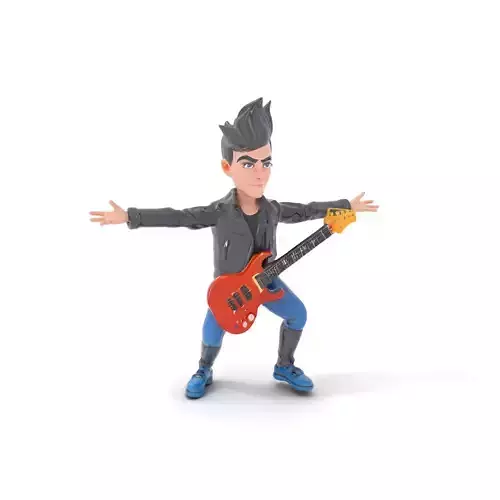 Rockstar Guitarist model pack