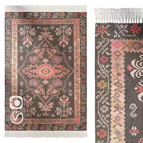 Cori Medallion Printed Rug