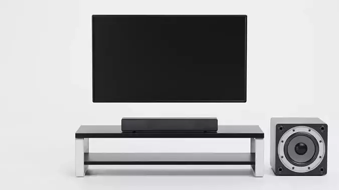 TV Unit with Flat Screen and Sound System V5 - Home Cinema