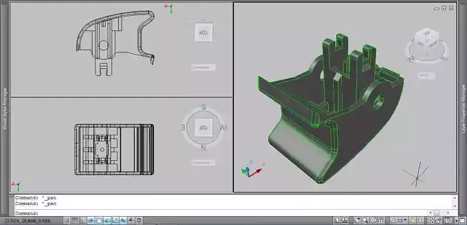 control of electric windows mazda mx5 3D print model