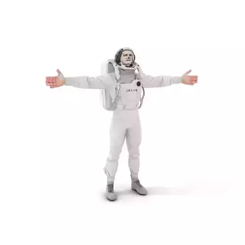 White Space Suit model pack