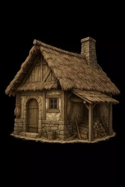House - Medieval 2 Printable 3D print model
