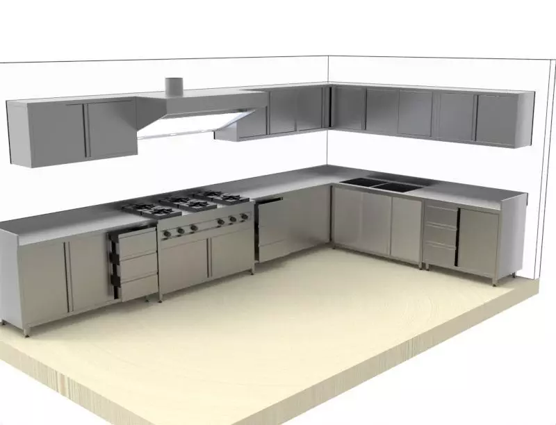 KITCHEN 50  3D model_8