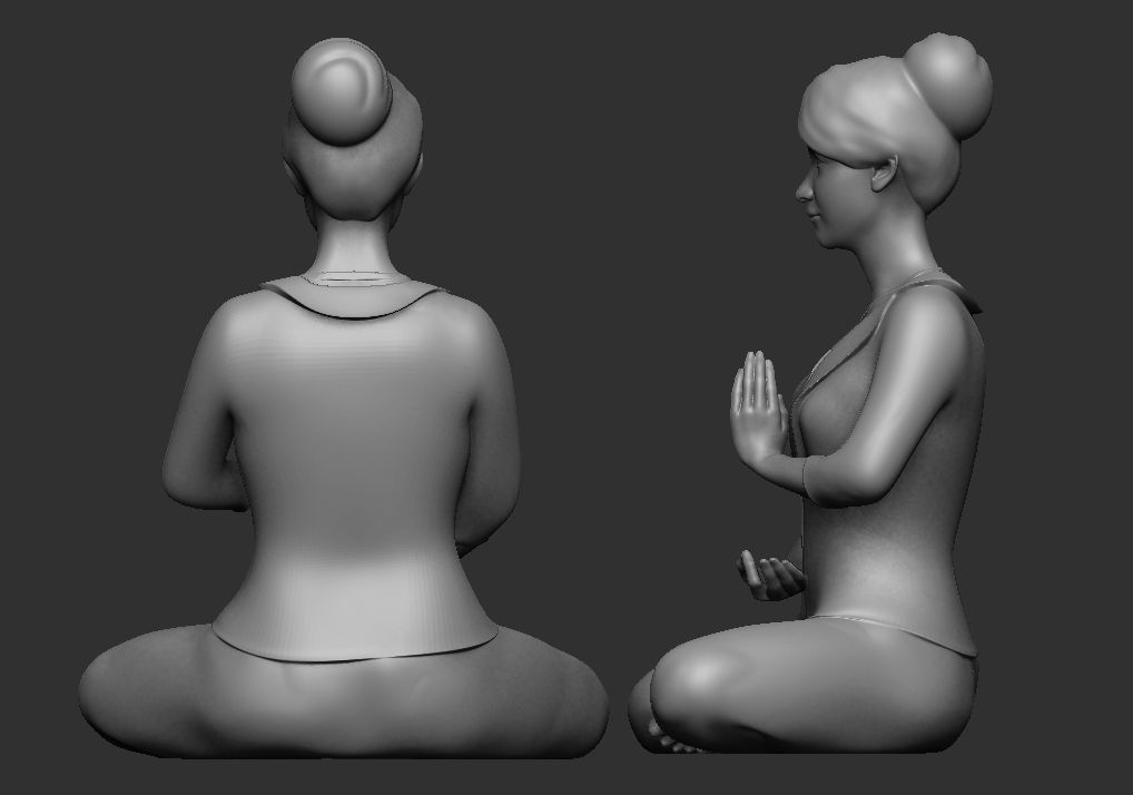 Supreme Master Ching Hai 3D Printable 3D print model_21