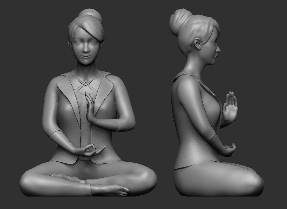 Supreme Master Ching Hai 3D Printable 3D print model_22