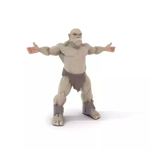 Giant Ogre Warrior model pack