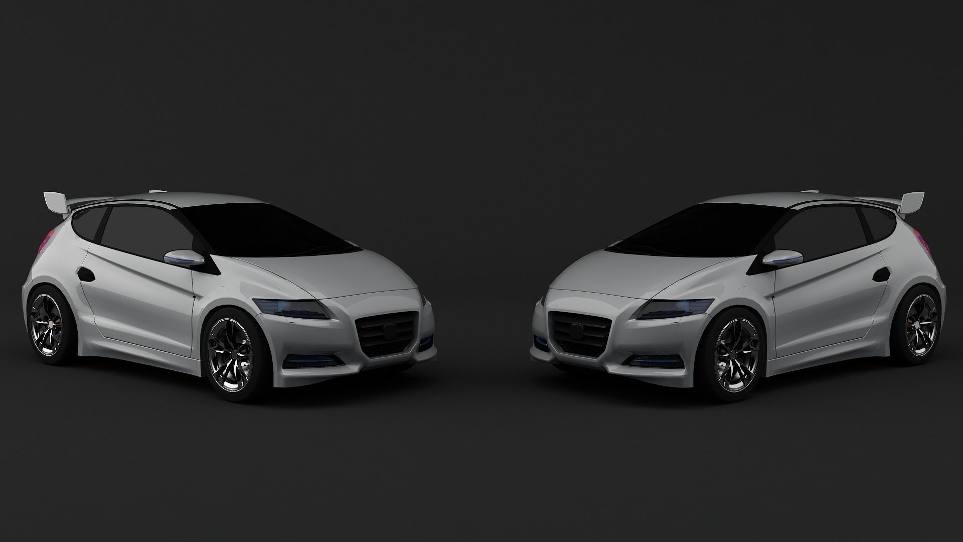 CRI or Cry Concept Car Low-poly 3D model_3