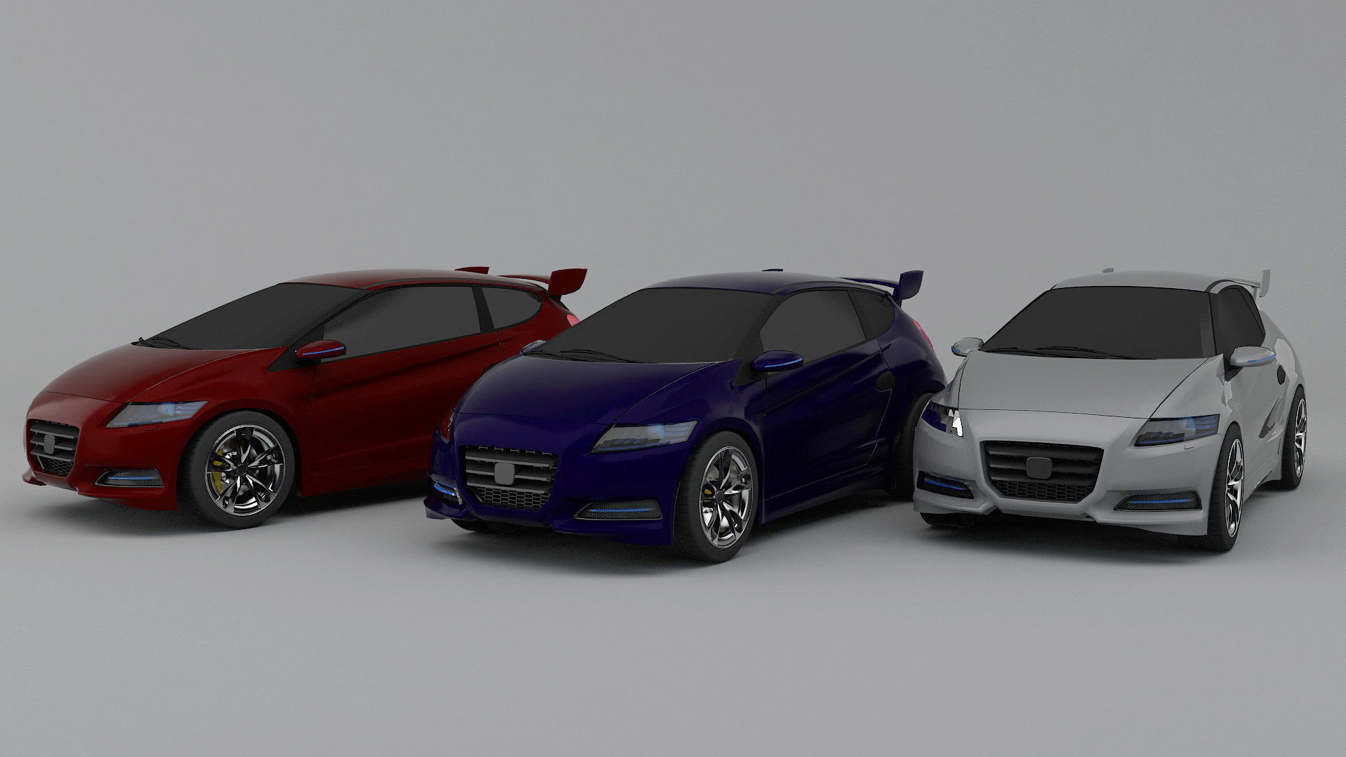 CRI or Cry Concept Car Low-poly 3D model_2