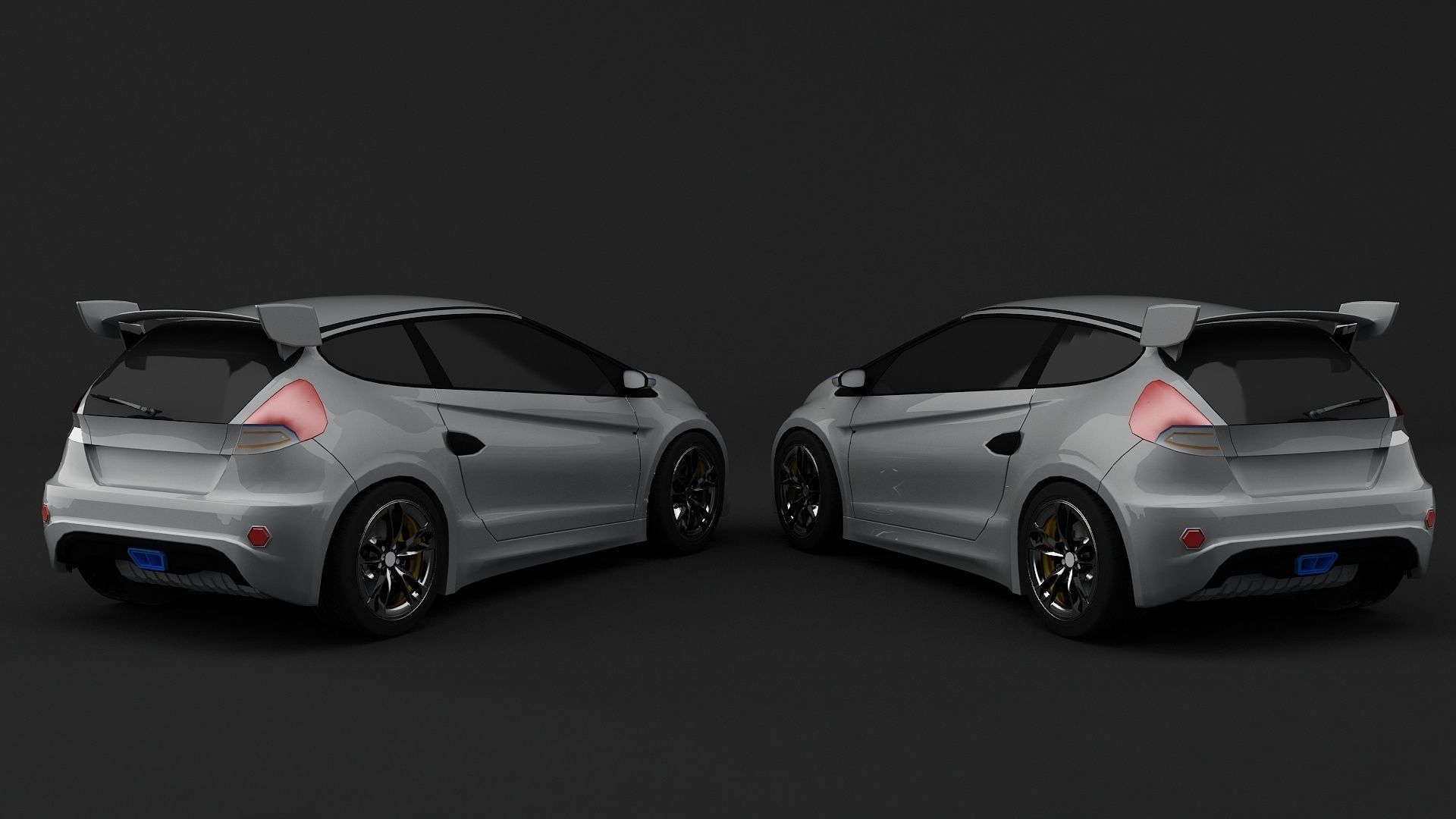 CRI or Cry Concept Car Low-poly 3D model_4