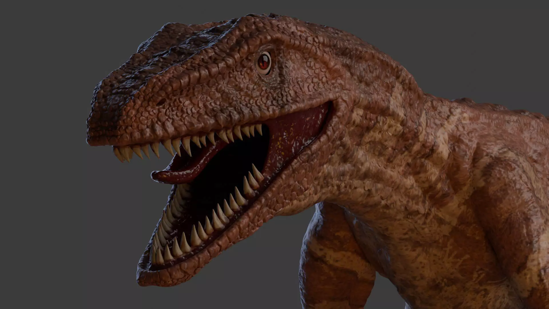 Dinosaur Creature 3D Model 3D model