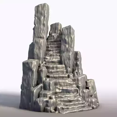 Stone Carved Sculpture Gothic Rock Carving Art 