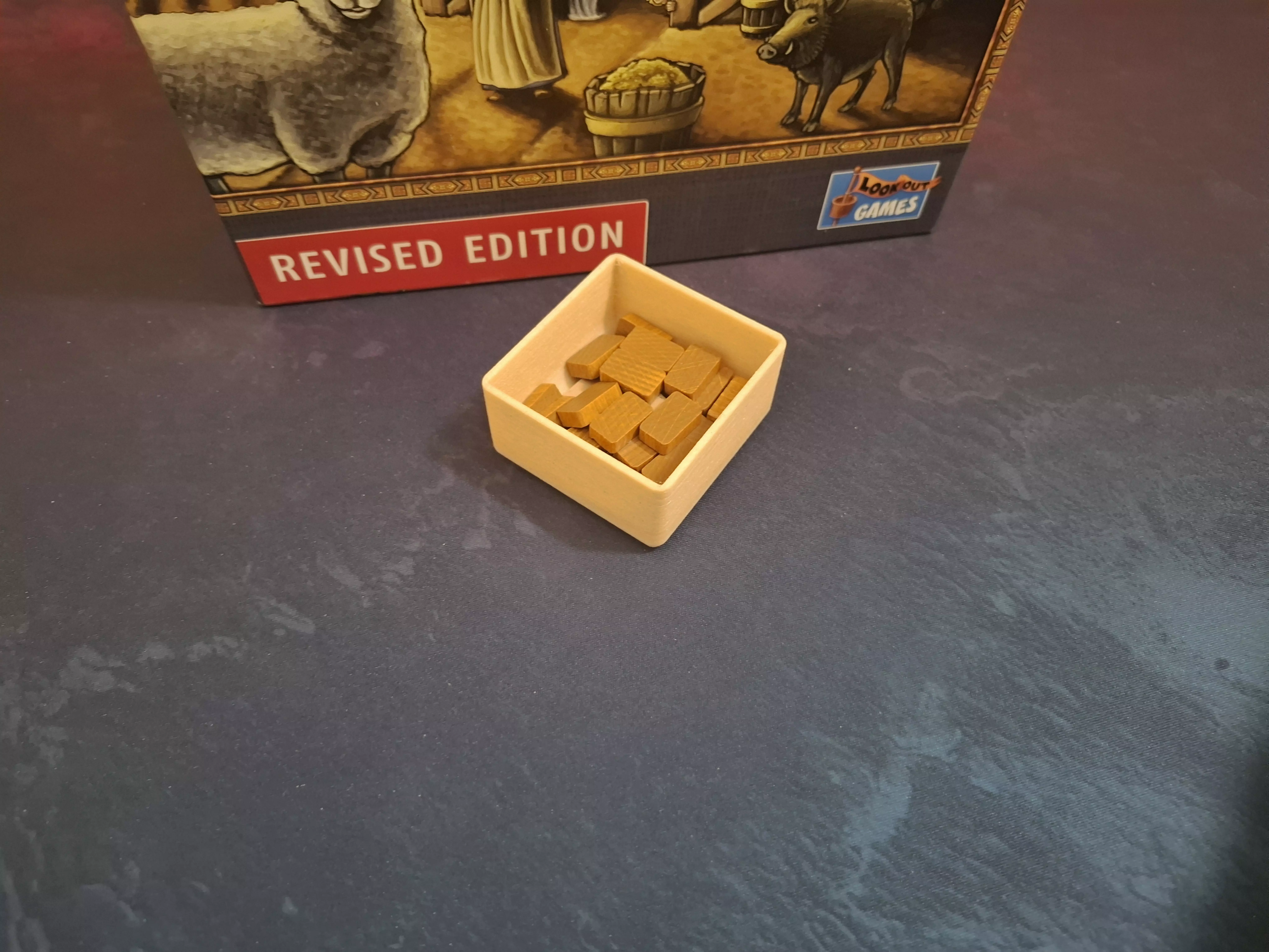 Agricola Revised Edition insert - Compatible with sleeved cards 3D print model_4