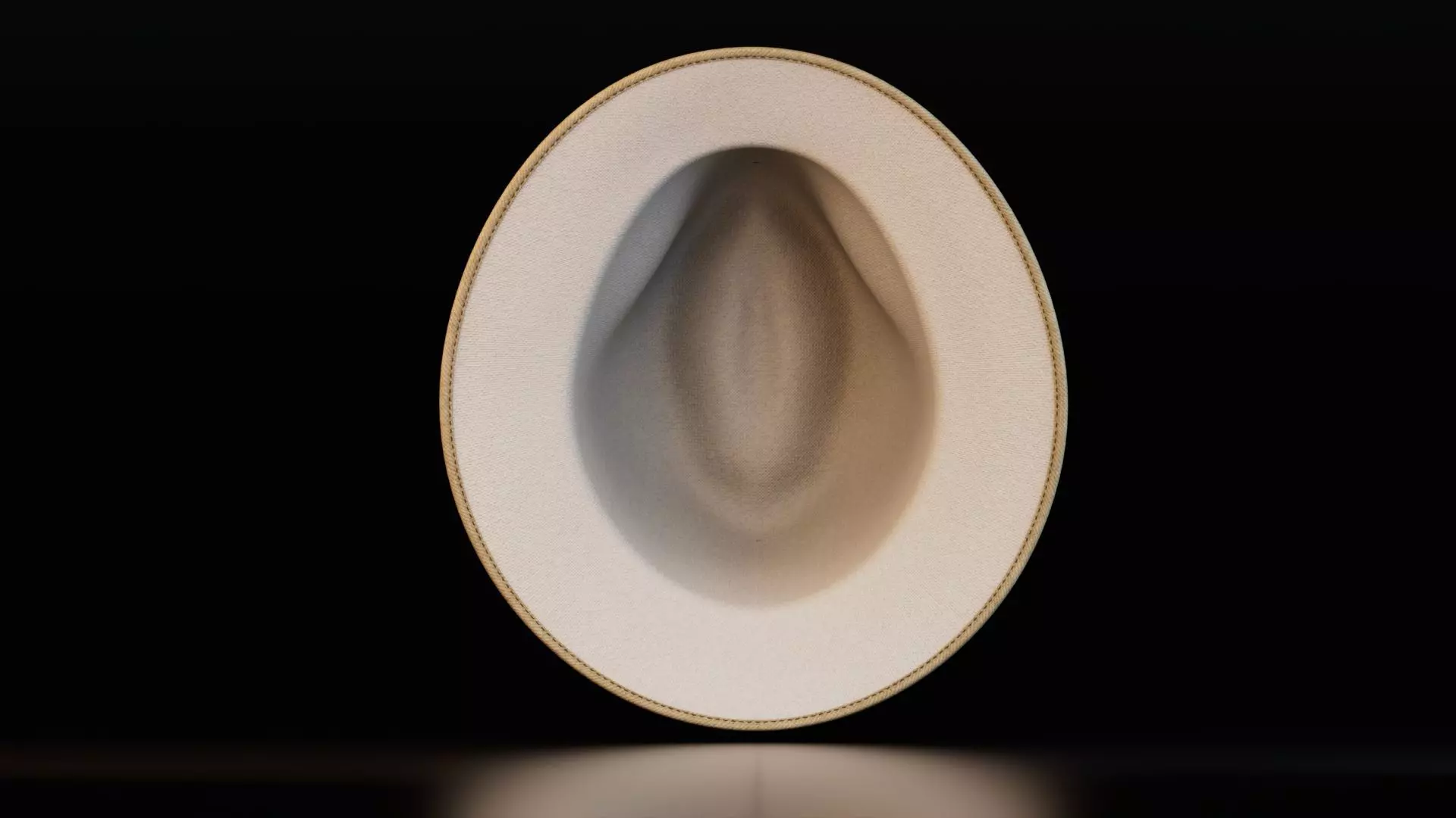 Realistic Fedora Hat Free 3D model_4