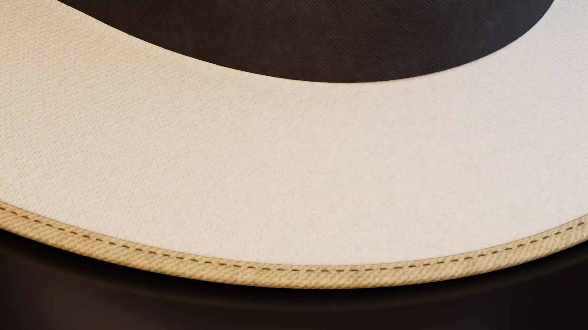 Realistic Fedora Hat Free 3D model_3