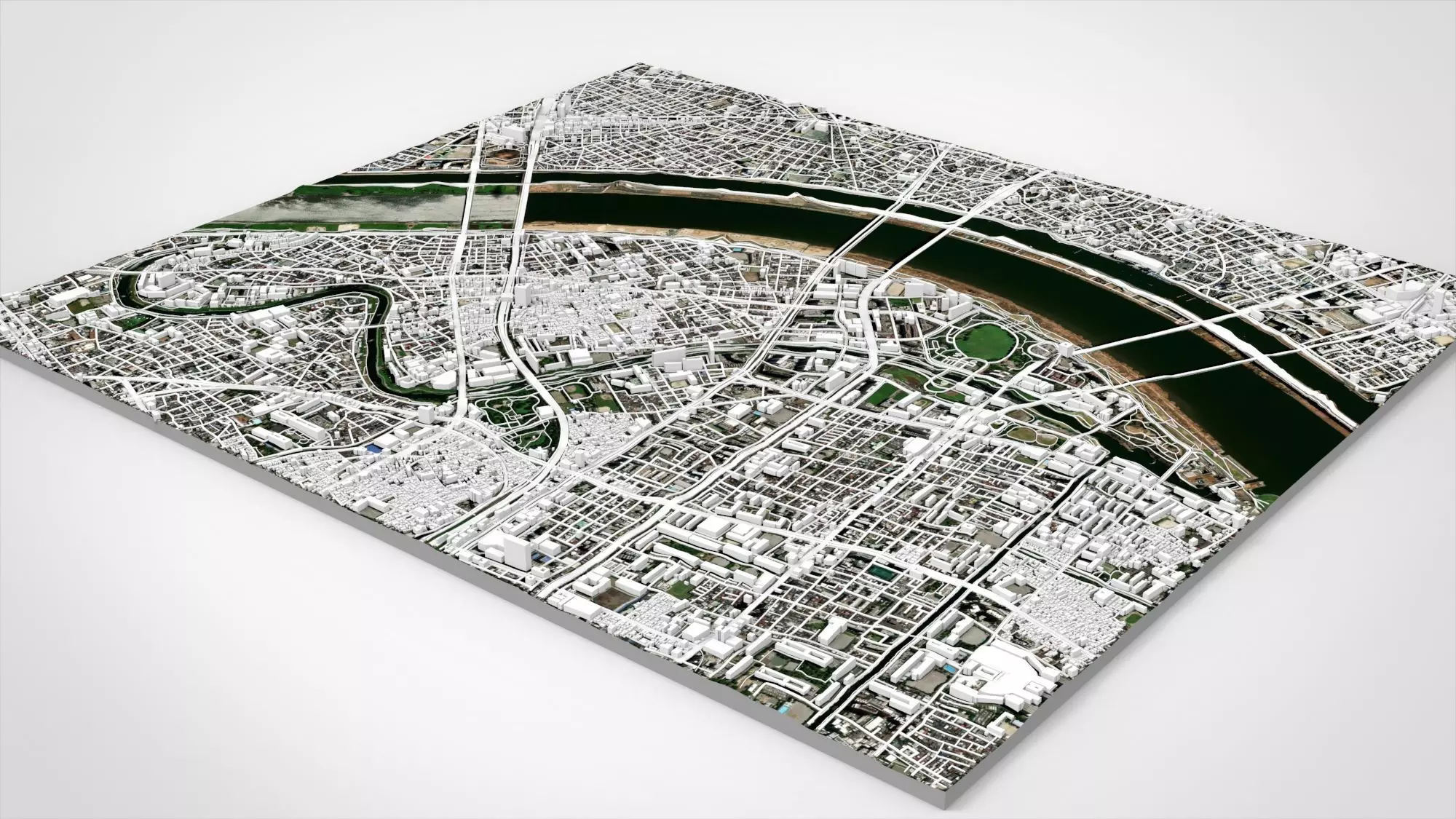 Cityscape Tokyo Japan part of city 3D model_6