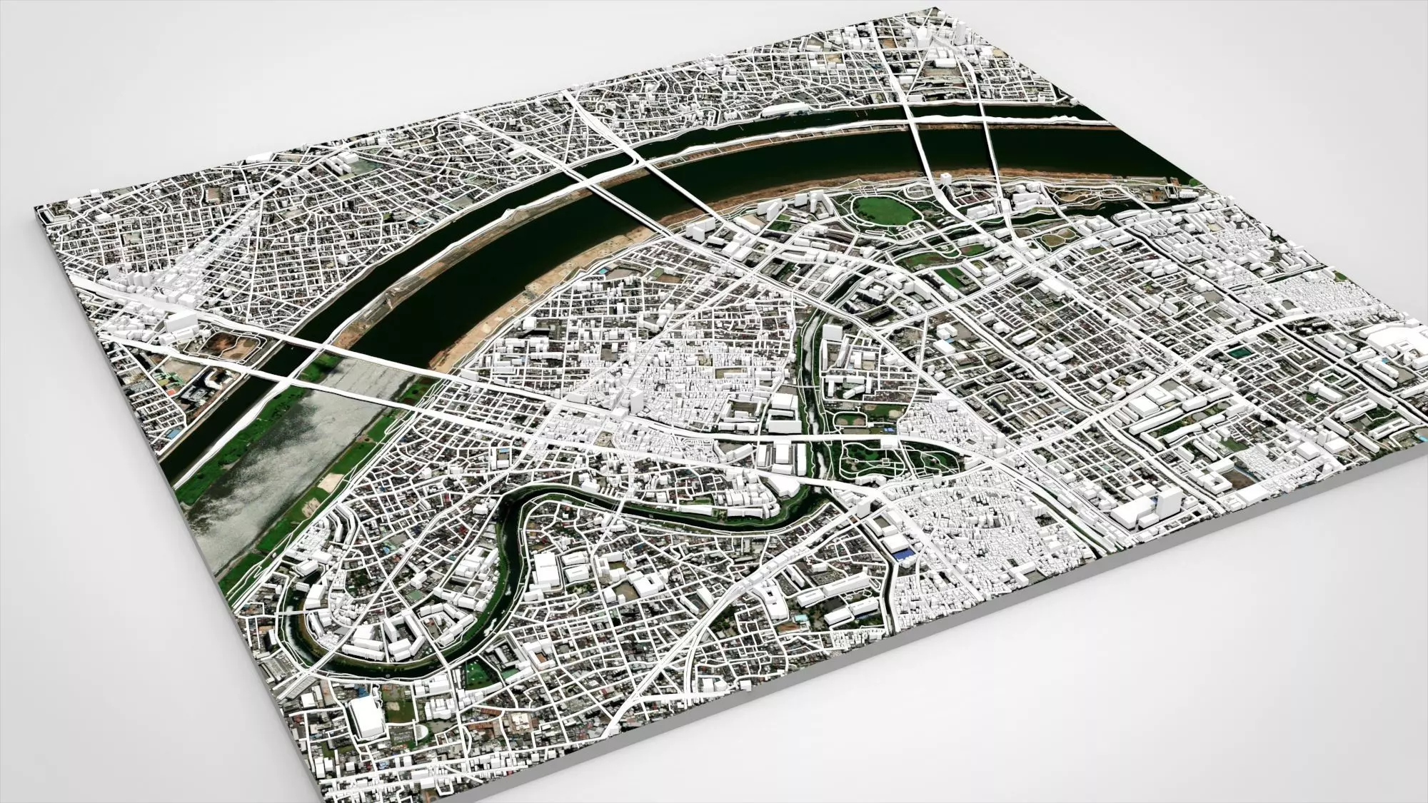 Cityscape Tokyo Japan part of city 3D model_8