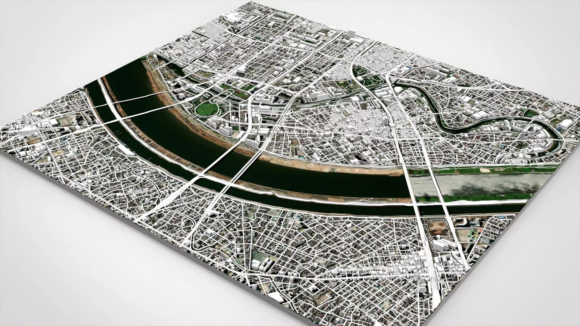 Cityscape Tokyo Japan part of city 3D model_10