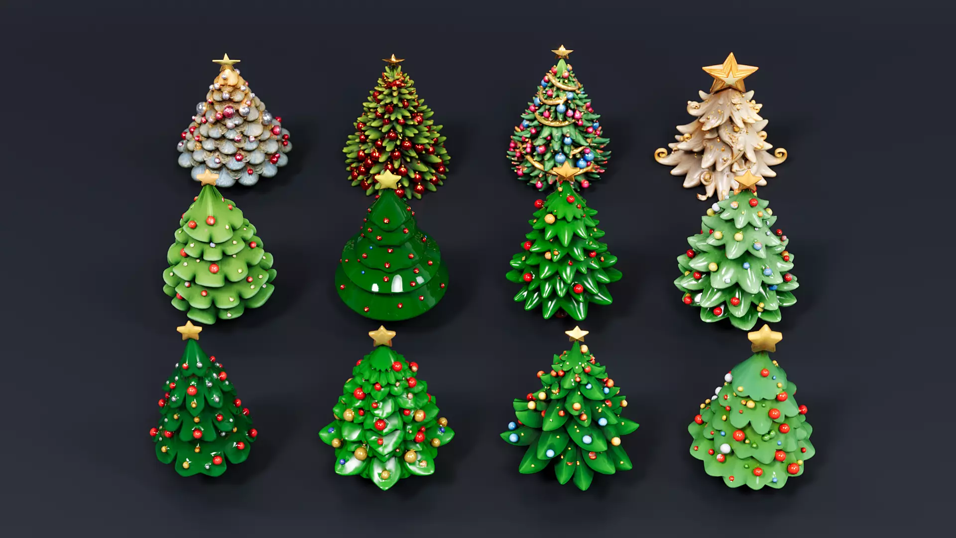 Christmas tree 3D model