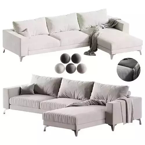 Scandi corner sofa