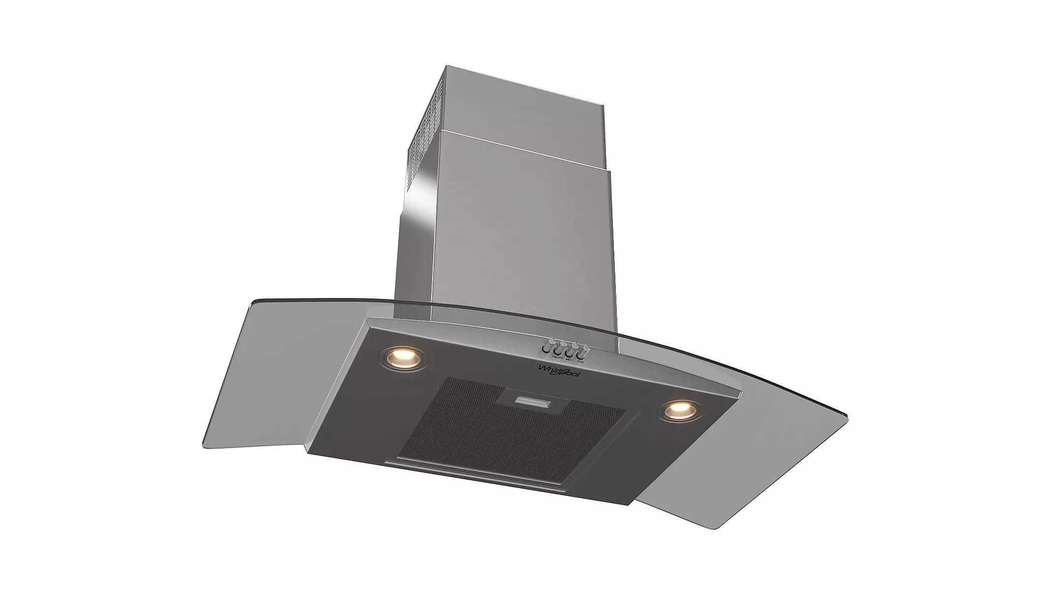 Whirlpool 36 Inch Range Hood WVW51UC6LS 3D model