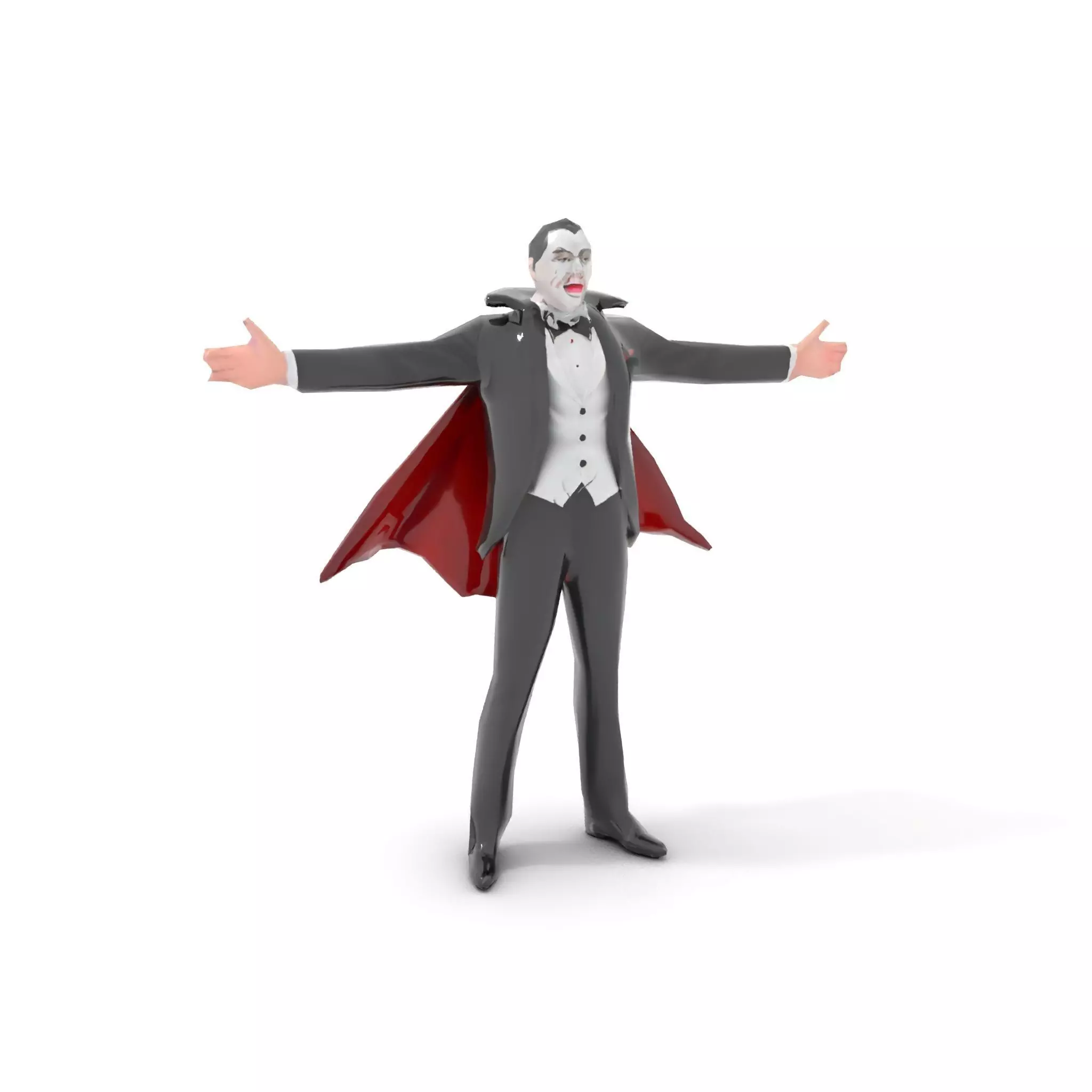 Vampire Character model pack Low-poly 3D model_24
