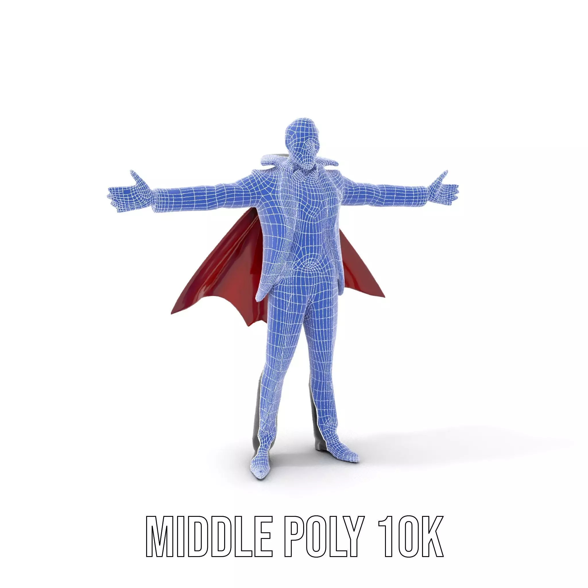 Vampire Character model pack Low-poly 3D model_23