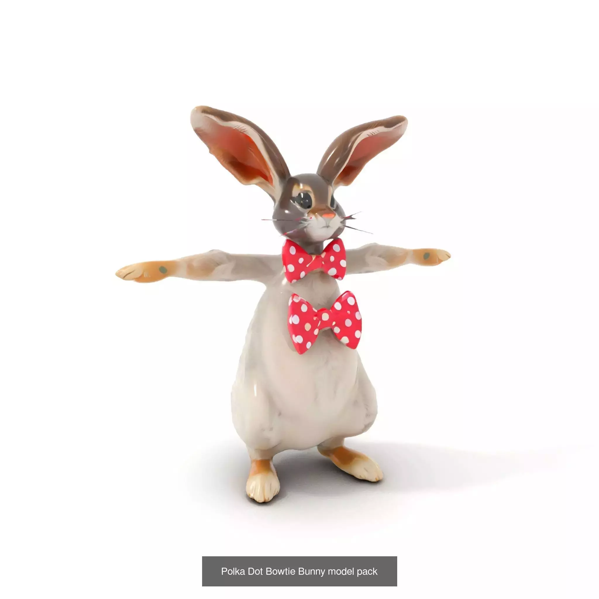 Charming Cartoon Creatures Pack 3D Model Collection_26