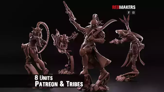 Kill Squad - The Silent Masque 3D print model