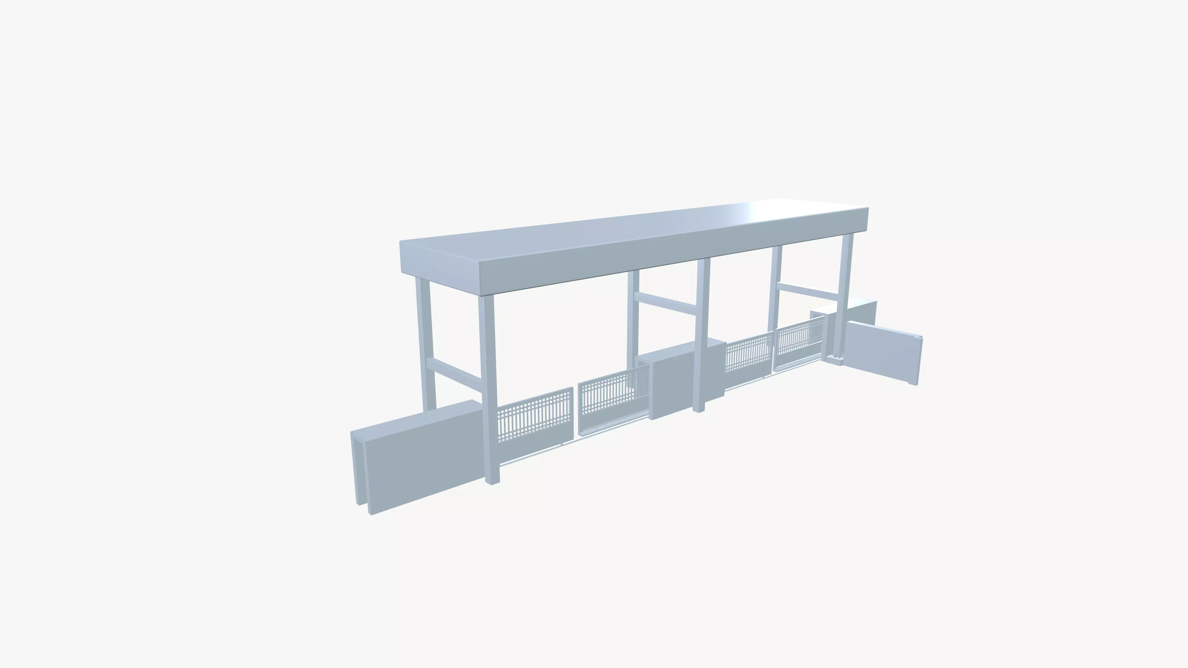 East gate 3D model_3
