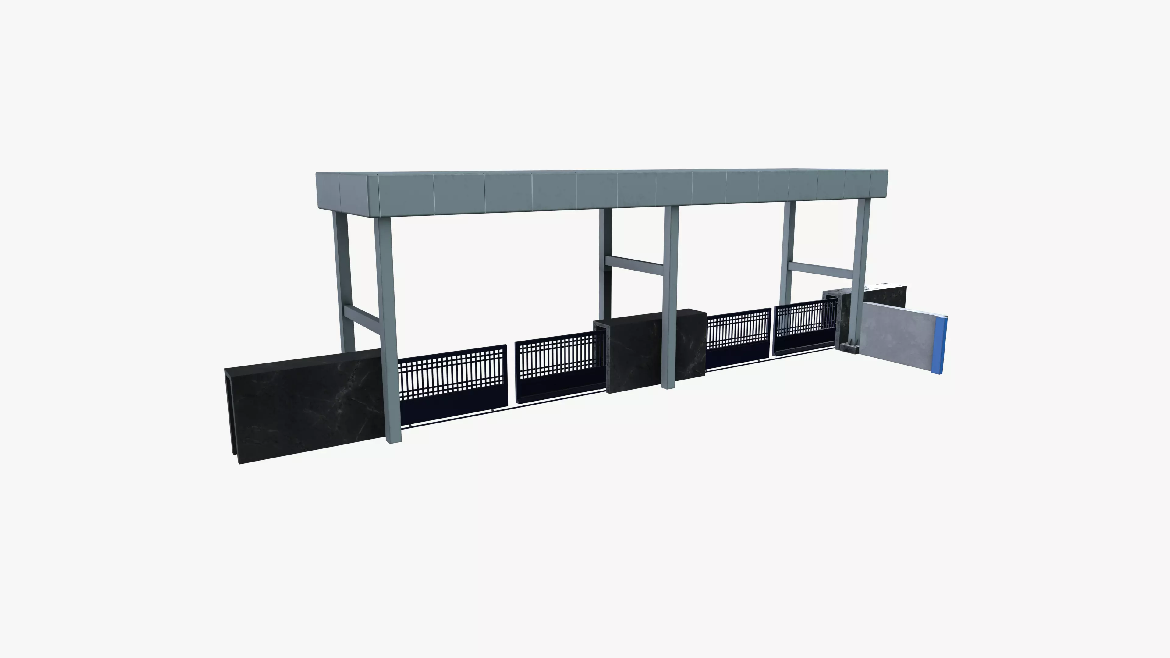 East gate 3D model_9