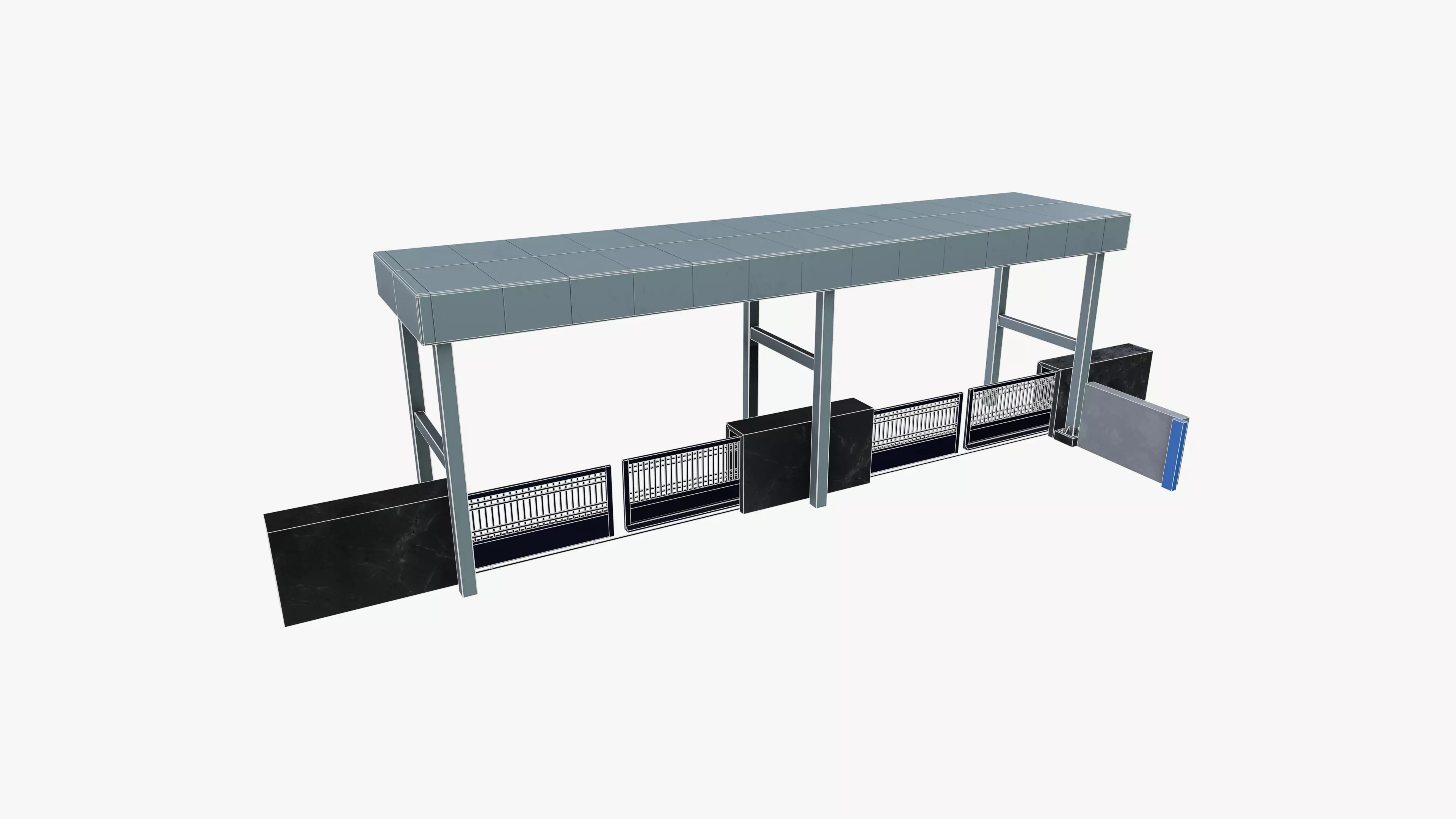 East gate 3D model_14