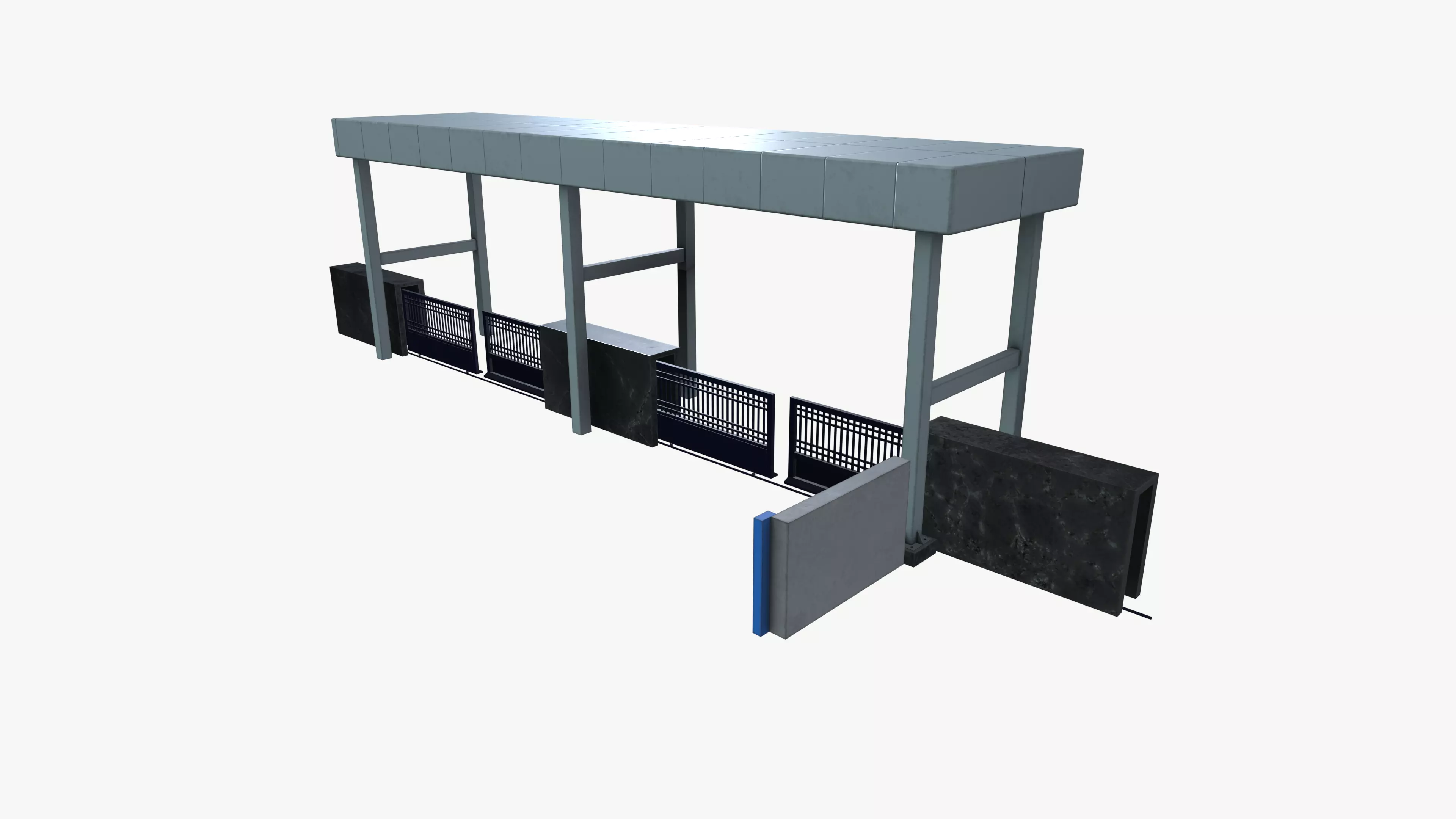 East gate 3D model_8