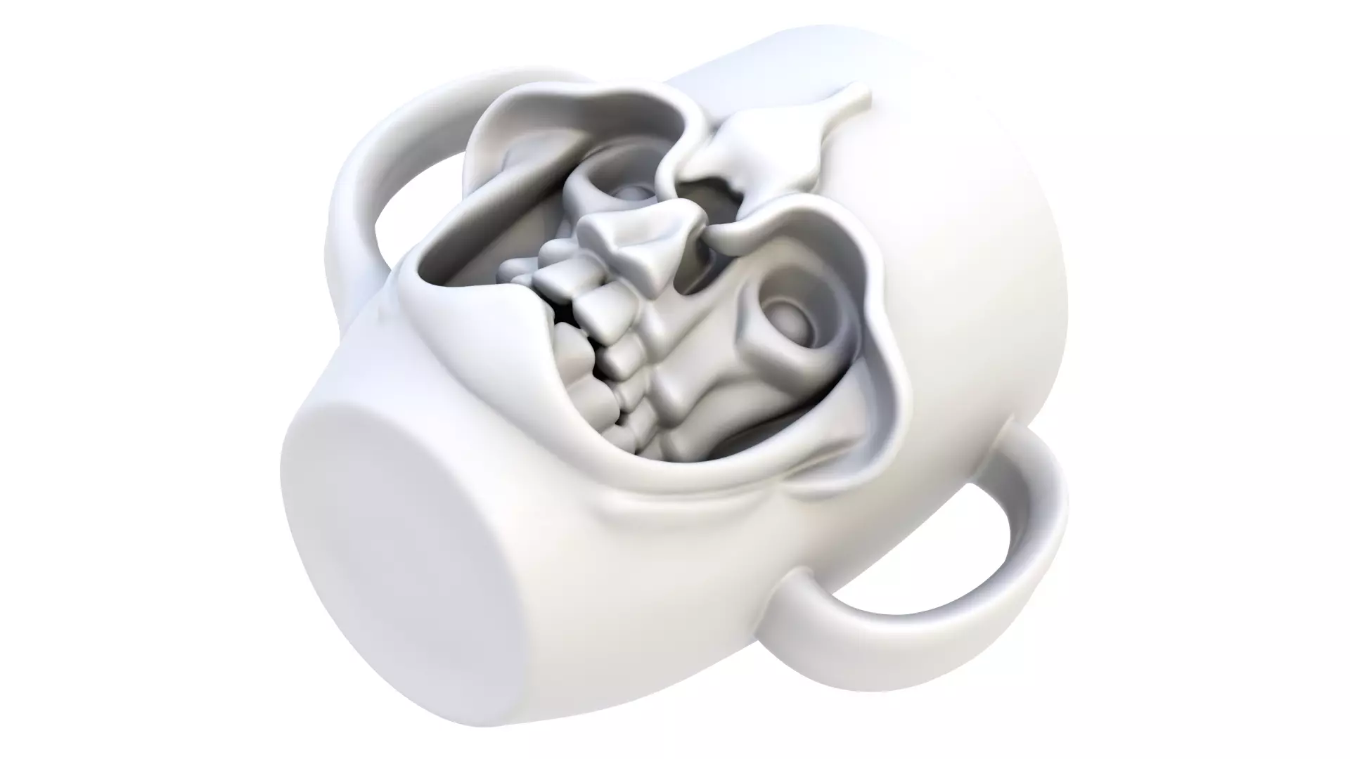 Mug suffering 3D model_8