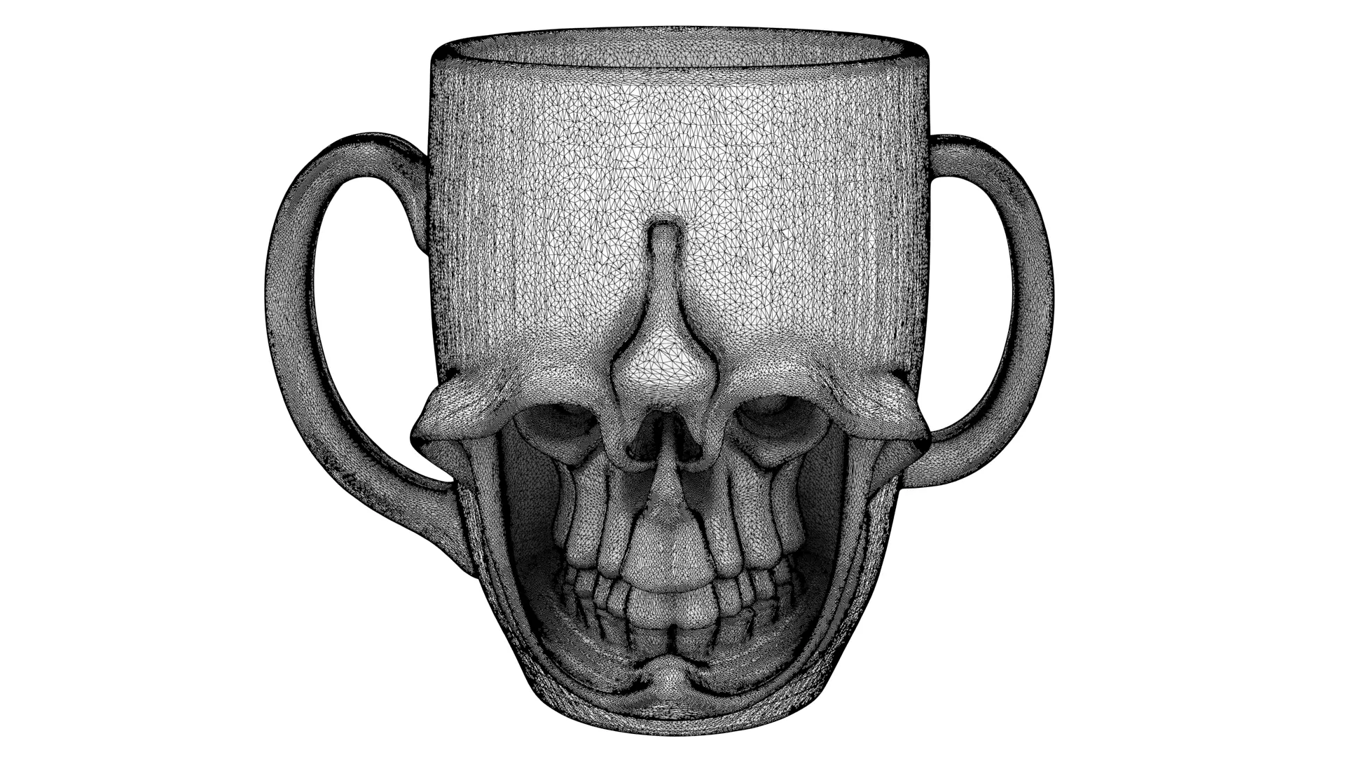 Mug suffering 3D model_9