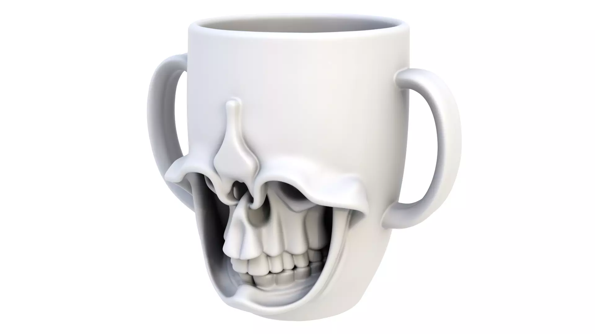 Mug suffering 3D model_0