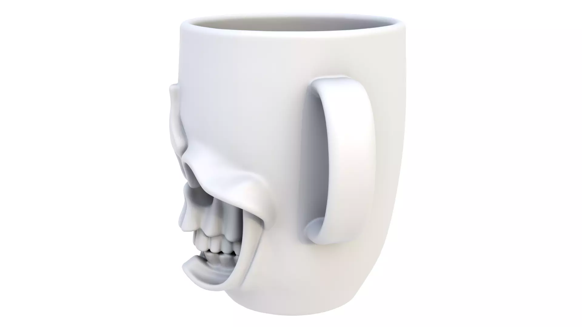 Mug suffering 3D model_2