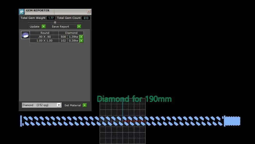 Miami Cuban Chain Bracelet box clasp 3D print model_11