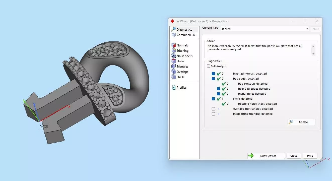 Miami Cuban Chain Bracelet box clasp 3D print model_15