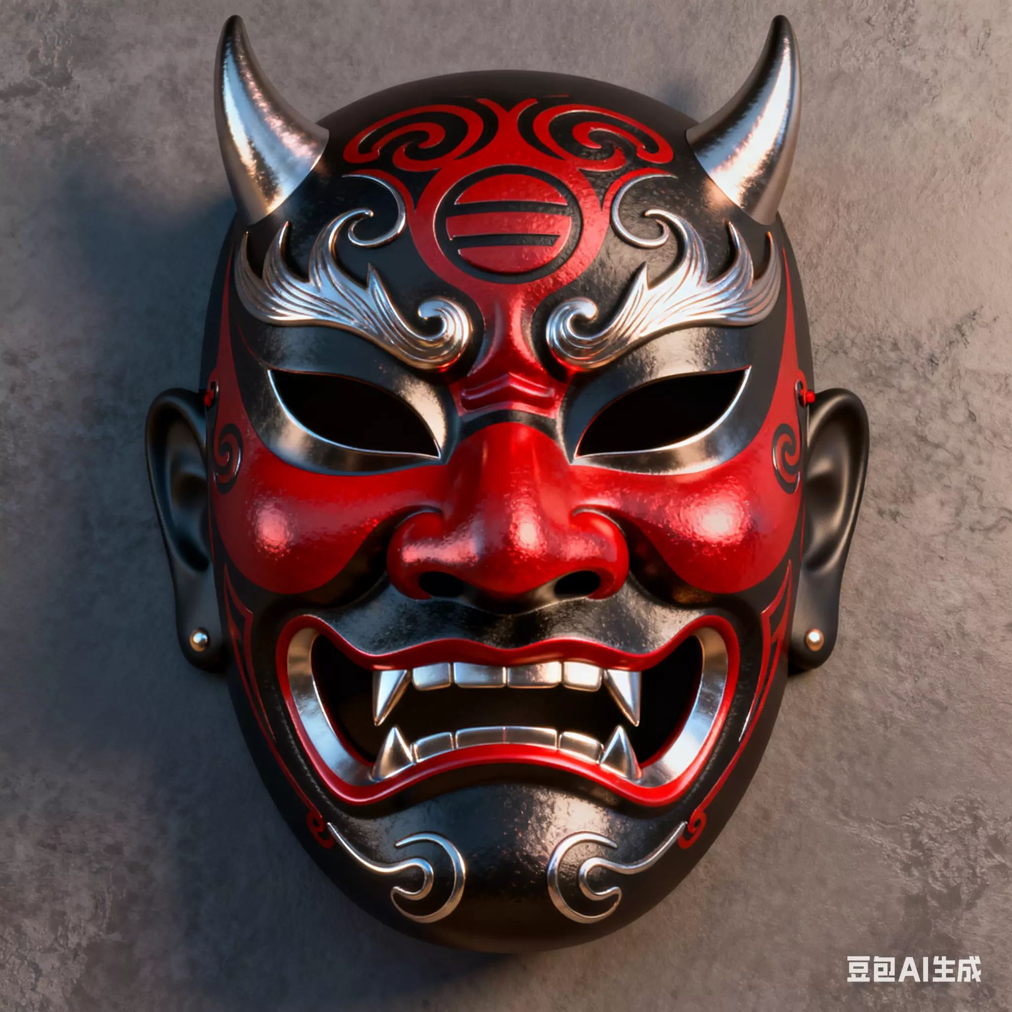 Ghost mask 3D print model_0