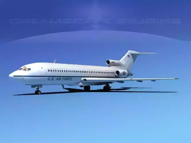 Boeing C-22A USAF 3 3D model