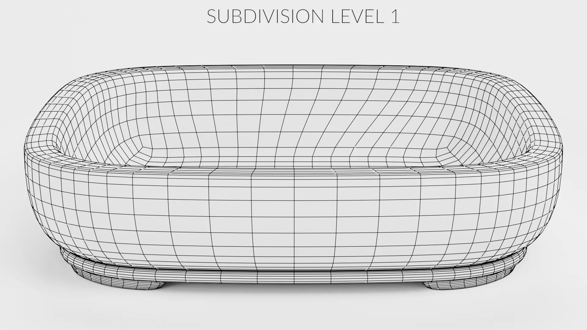 Bonsai Bowl V2 - Ceramic Pot Low-poly 3D model_9