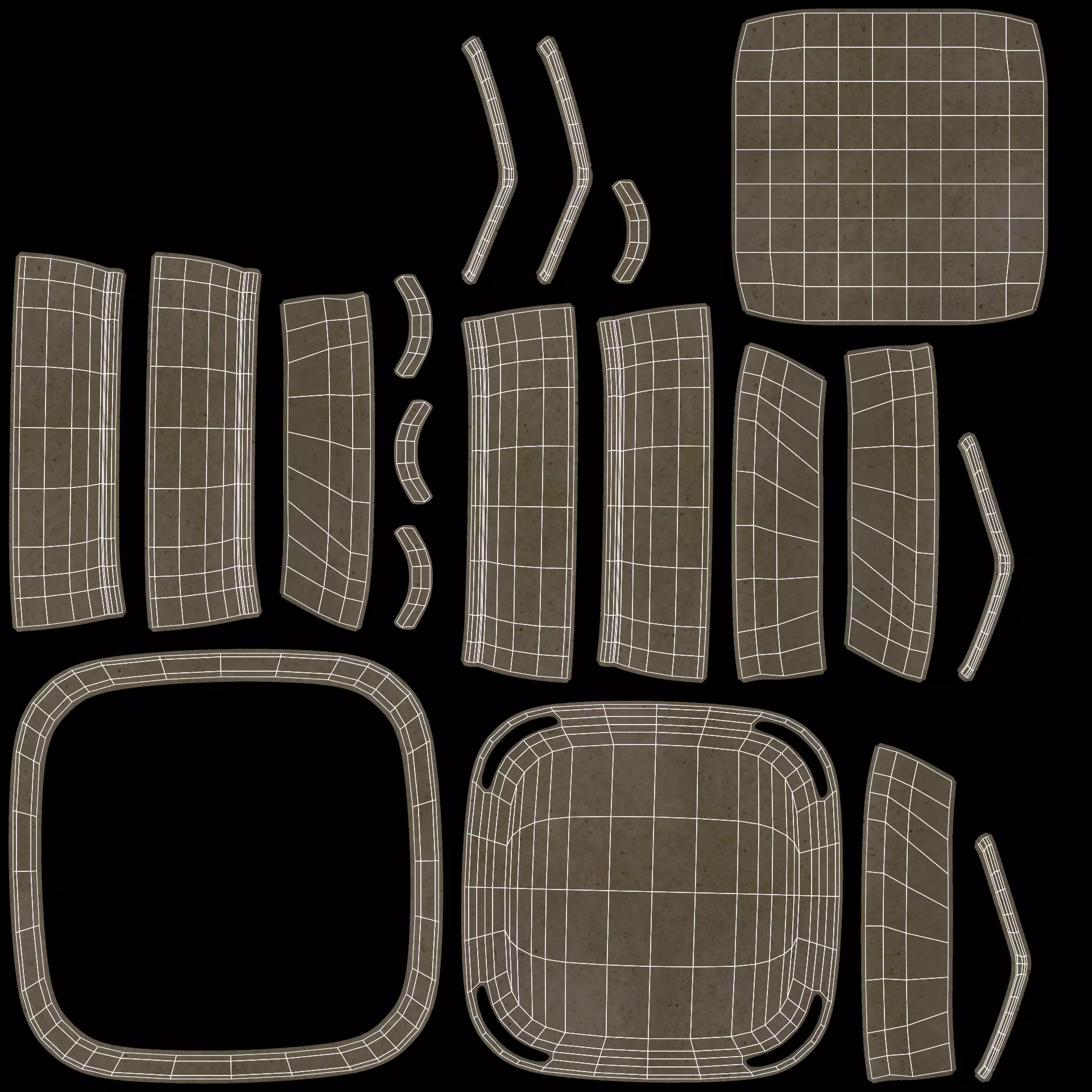 Bonsai Bowl V2 - Ceramic Pot Low-poly 3D model_7