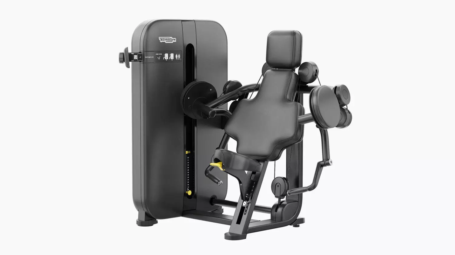 Technogym Artis Arm Curl 3D model_0