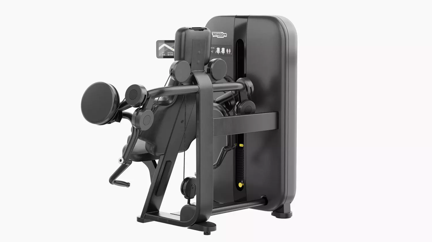 Technogym Artis Arm Curl 3D model_4